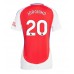 Maillot de foot Arsenal Jorginho Frello #20 Domicile vêtements Femmes 2024-25 Manches Courtes